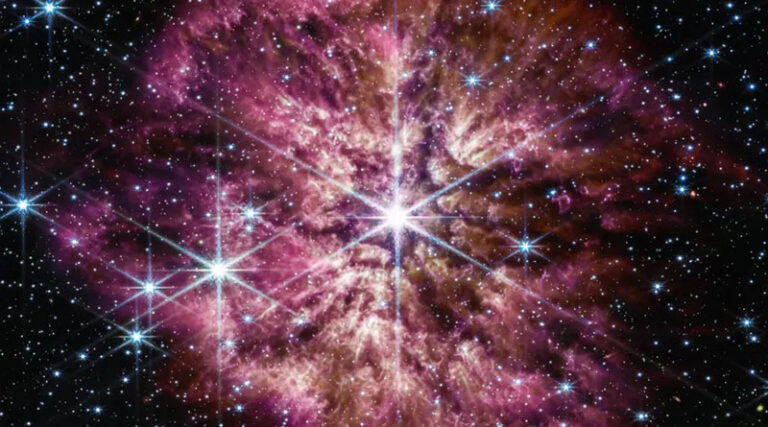 James Webb captura imagem de estrela 30 vezes maior que o Sol prestes a explodir | Mundo & História