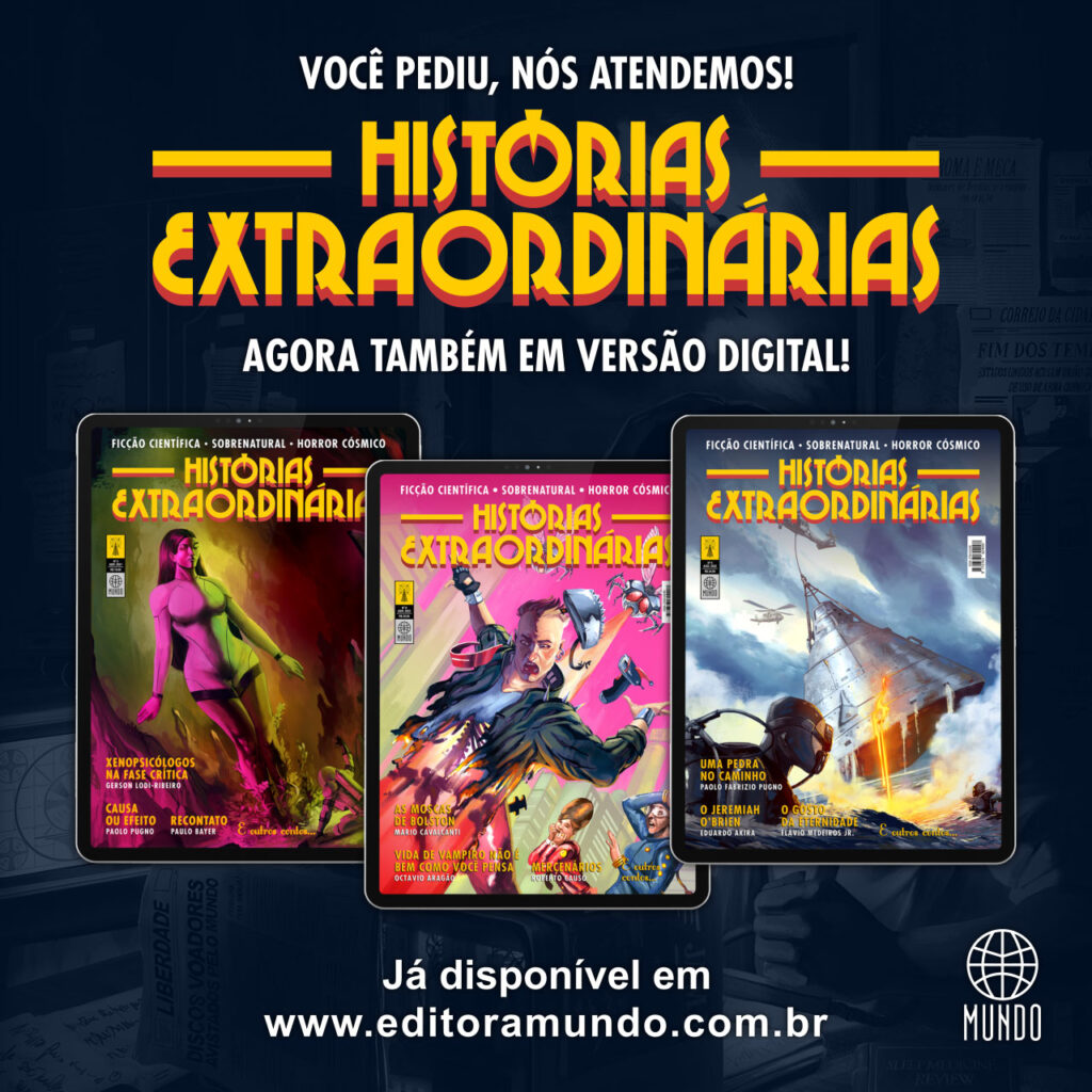 Revista Histórias Extraordinárias agora está disponível também em versão digital | Mundo & História