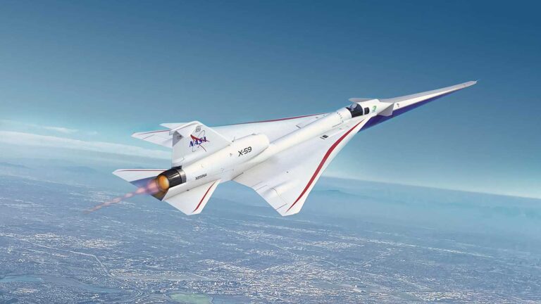 NASA apresenta o X-59 QUESST, sua proposta para um avião supersônico silencioso | Mundo & História