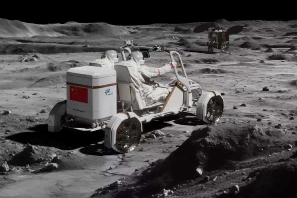 China divulga foto de protótipo de rover lunar tripulado | Mundo & História