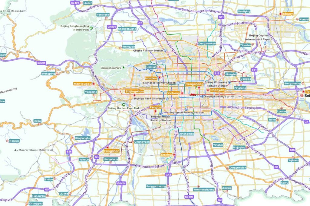 Pequim lança mapa em inglês para estrangeiros na cidade | Mundo & História